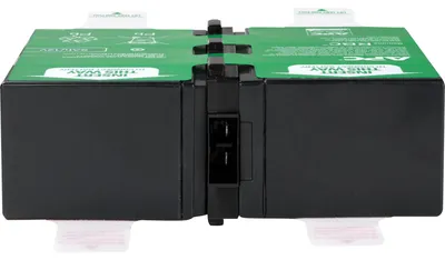Zdjęcie produktu dla APC APCRBC124, Ołowiany (VRLA), 1 szt., Zielony, Szary, RoHS, 5,6 kg, 152 mm