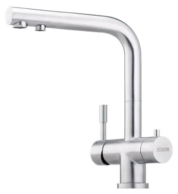 Produktbild von Drei-Wege Wasserhahn aus Edelstahl für Küchenarmaturen