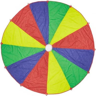 Immagine prodotto di Paracadute da gioco colorato diametro 6 m
