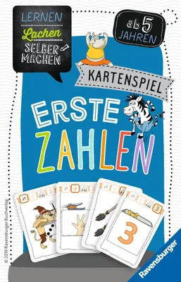 Produktbild von Ravensburger 41597 Kartenspiel Erste Zahlen