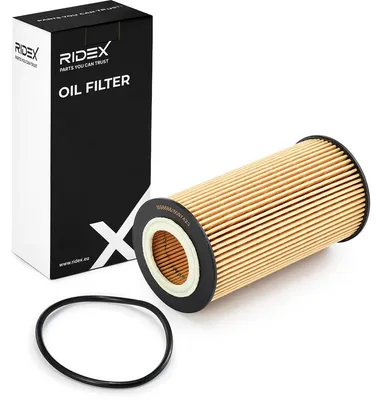 Produktbild von Ölfilter RIDEX 7O0011 Filtereinsatz für VW GOLF VI (5K1) Golf V Schrägheck (1K1) Polo Schrägheck (6R1, 6C1) für AUDI A3 Sportback (8PA) A4 Avant