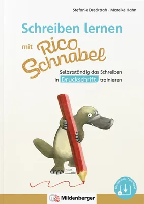 Produktbild von Schreiben lernen mit Rico Schnabel, Druckschrift