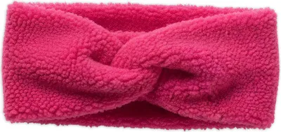 Produktbild von styleBREAKER Damen Stirnband Teddyfleece Optik mit Twist Knoten | Weiches Winter Haarband elastisch | Warmes Kopfband Ohrenwärmer 56-59 cm
