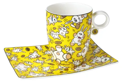 Produktbild von Goebel Mauro Bergonzoli Magic Bunny Gold (Künstlertasse...