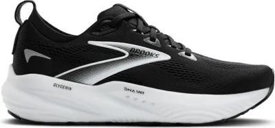 Produktbild von Brooks Glycerin 22 Damen Laufschuhe Joggingschuhe black/grey/white 42,5