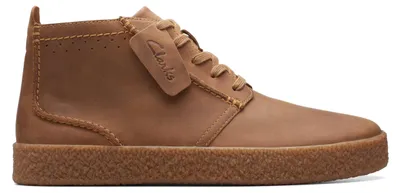 Productafbeelding van Clarks Streethill, veterschoen voor heren, donkerolijfkleurig, maat 8