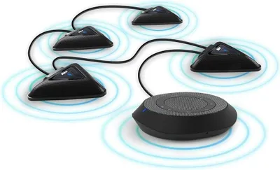 Zdjęcie produktu dla AVer 60U0100000AC, Mikrofon, Czarny, 5 m, AVerMedia, VC540, VC520 Pro, 200 mm