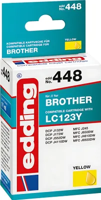 Produktbild von Edding EDD-448, Gelb, 11 ml, 1 Stück(e), Einzelpackung
