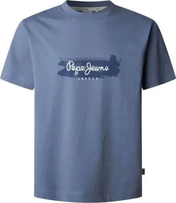 Image de Pepe Jeans T-shirt PM509782-563 in Blue color size medium