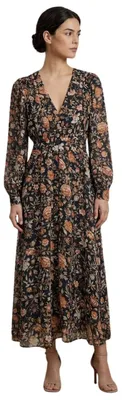Produktbild von Geblümtes Midikleid von Mango für Frauen XS