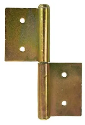 Produktbild von Fensterscharnier 80 mm rechts verzinkt Stahl