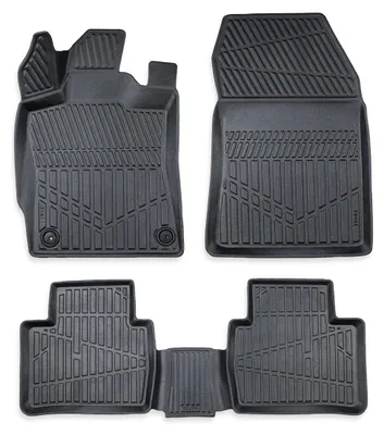 Immagine prodotto di Set di 4 tappetini in gomma 3D per l'abitacolo Erpassan - PEUGEOT 408 2023+