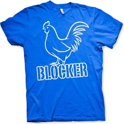Produktbild von Cockblocker T-Shirt - Medium - Blue
