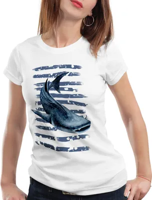 Produktbild von style3 Walhai Damen T-Shirt tauchen safari ozean meer, Größe:M
