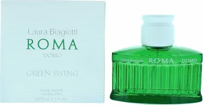 Immagine prodotto di Laura Biagiotti Roma Uomo Green Swing Eau De Toilette 75ml