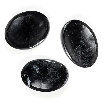 Immagine prodotto di Worry Stones Tormalina Nera - 3,5-4,5 Cm Confezione Da 3 Pz
