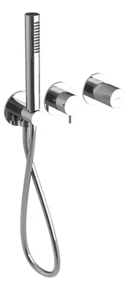 Produktbild von Sapho ULTRATAP Unterputz-Duscharmatur/Wannenarmatur mit Handbrause, 2 Wege, Chrom