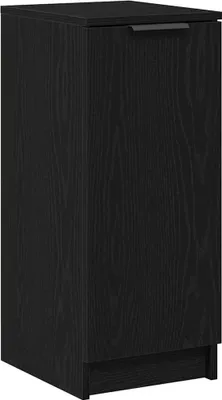 Produktbild von Möbel Schuhschrank mit Regal Schwarz Eichen-Optik 29,5 x 35 x 70 cm - Schränke & Zubehör CLORIS2126456