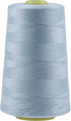 4572m Polyester Overlock Garn fehgrau eisgrau