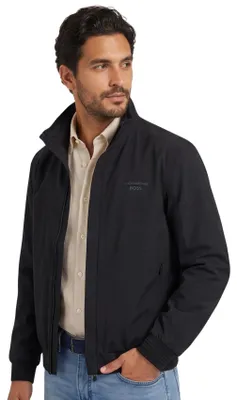 Produktbild von Schwarze Sommerjacke BOSS Green schwarz wasserdicht Reißverschluss