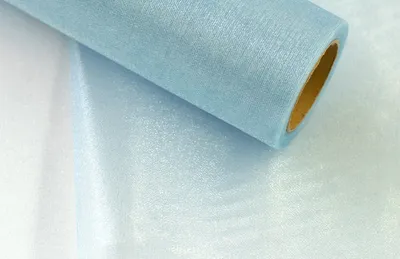 Produktbild von Organzaband 16cm SNOW, 9 Meter, Farbauswahl:hellblau 311 / babyblau / zartblau