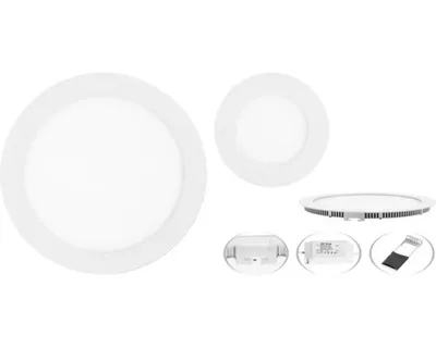Obrázek produktu pro LED zápustné osvětlení Ecolite Riva IP44 6 W 440 lm 3000-6000 K bílé