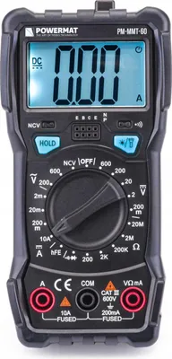 Obrázok produktu pre POWERMAT PM-MMT-60 Digitálny multimeter LCD + LED svetlo