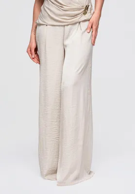 Produktbild von LARICA Damenhosen Relaxed Fit Eleganz OW-PA-E0012 beige M