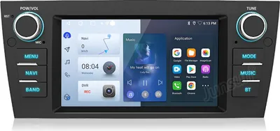 Image de Android13 carplay 2+64G Android Auto 7''autoradio pour BMW Série 3 E90 GPS BT WIFI DAB+ SWC RDS 4kern