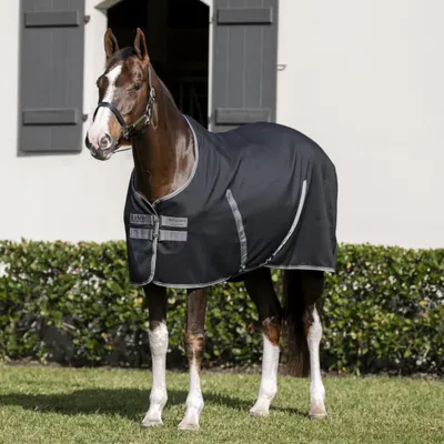 Image de Horseware Rambo Stable Sheet - Taille 165 - Noir
