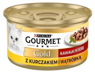 Zdjęcie produktu dla Purina 7613032947972, Dorosły, Kurczak, Wątróbka, 85 g