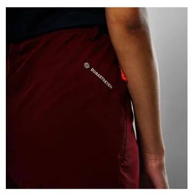 Immagine prodotto di Salewa Pantaloncini da ciclismo da donna Puez Talvena, modello Durastretch, colore rosso, taglia 40