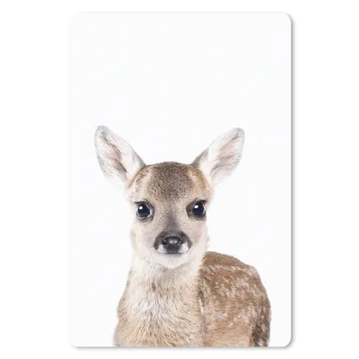 Produktbild von MuchoWow® Mauspad Mousepad Hirsche - Tiere - Braun - Natur 18x27 cm - Mousepads - Maus Mat - Pad - Mausunterlage