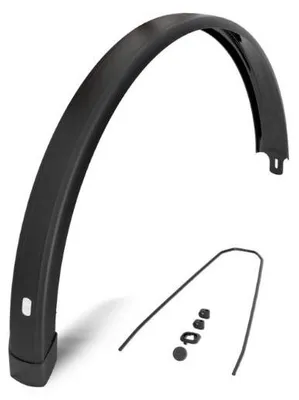 Produktbild von Eurofender EF Kotflügel hinten Tempo quadratisch 28 Zoll 72 mm schwarz