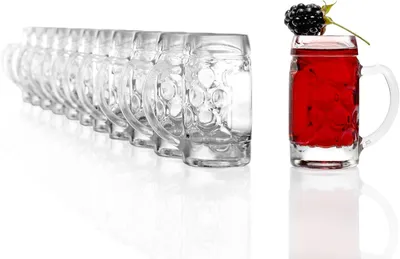 Zdjęcie produktu dla Stölzle Lausitz STÖLZLE Oberglas – kufel do piwa ISAR I, 12 kieliszków, kufel do likieru, pojemność 40 ml, krótkie kieliszki, nadaje się do mycia w zmywarce, bardzo odporny na uszkodzenia, wysokiej jakości kryształowe szkło, kieliszki do wódki. | EAN 9001518004550 | HAN 500 00 50
