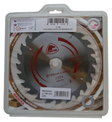 Obrázek produktu pro Kotouč pilový, Ø 190 x 30 mm, r. 16 - 20 mm, Z-24, STAYER