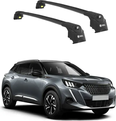 Produktbild von TURTLE STREŠNÝ NOSIČ AIR-2 , Čierna PEUGEOT 2008 ALL 2020 - 2024 (SUV)
