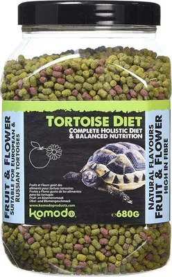 Image de Régime pour tortues de Komodo fruits fleurs 680g - nourriture pour tortues de komodo