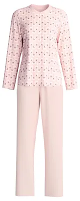 Produktbild von CALIDA Midnight Flowers Pyjama Damen Pearl Blush 40-42