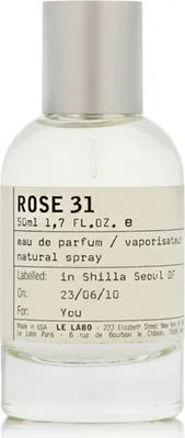 Image de Le Labo Rose 31 EDP 50 ml UNISEX
