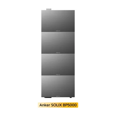 Produktbild von Anker SOLIX BP5000 Erweiterungsakku (5000Wh) x 4 für Anker SOLIX Solarbank 4 E5000 Pro (0% MwSt)
