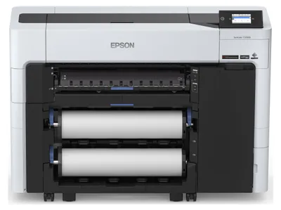 Produktbild von Epson SureColor SC-T3700E, Tintenstrahl, 2400 x 1200 DPI, ESC P, HP-GL/2, PDF 1.7, Cyan, Magenta, Mattschwarz, Foto schwarz, Rot, Gelb, A1 (594 x 841 mm), Rolle