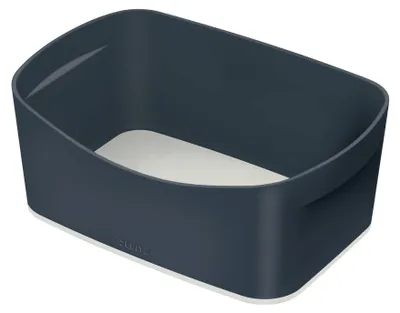 Produktbild von Leitz MyBox, Aufbewahrungsbox, Grau, Rechteckig, Kunststoff, Einfarbig, Drinnen