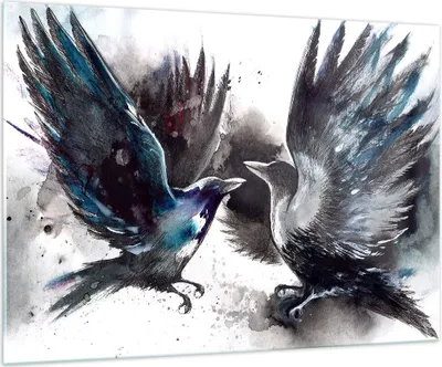 Produktbild von Bilder auf glas - Vogel Natur Feder - 100x70cm - Glasbilder - Wandbilder - Kunstdruck - zum Aufhängen bereit - Wanddekoration aus Glas - Glas Bilder - Wandbild auf Glas - Einteilig - GAA100x70-3761