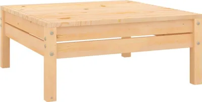 Produktbild von Outdoor-Hocker Massivholz Kiefer