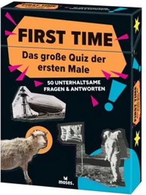 Obrázok produktu pre First Time - Das große Quiz der ersten Male