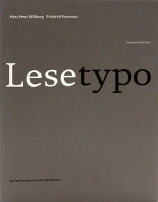 Produktbild von Lesetypografie