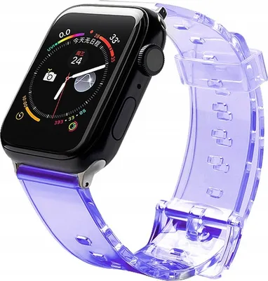 Produktbild von Strap Light Strap Etui Case für Watch 6/5/4/3/2 44/42Mm Lila