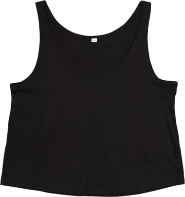 Produktbild von Mantis M127 | Damen Shirt Organic Crop Vest / ® Standard 100 - Farbe: Black - Größe: S