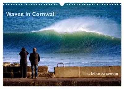 Produktbild von Wellen in Cornwall (Wandkalender 2027, Format DIN A3, Querformat), CALVENDO 12-Monats-Wandkalender